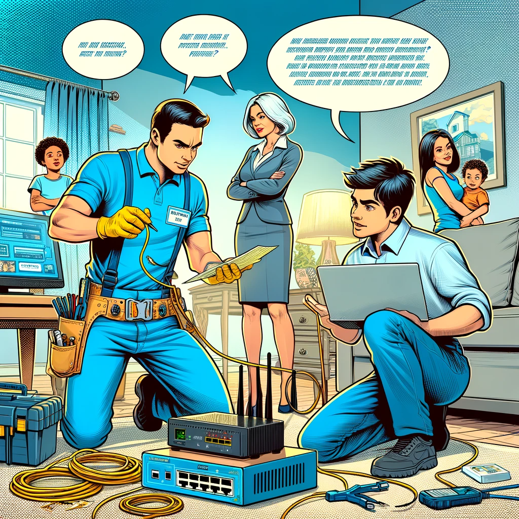 Broadband installation