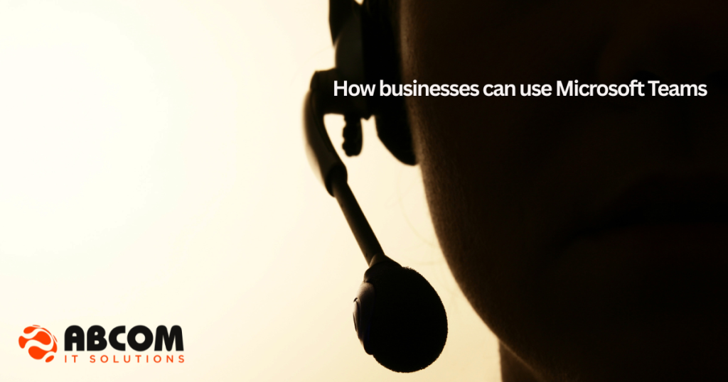 A person wearing headphones, ready to join a Microsoft Teams meeting