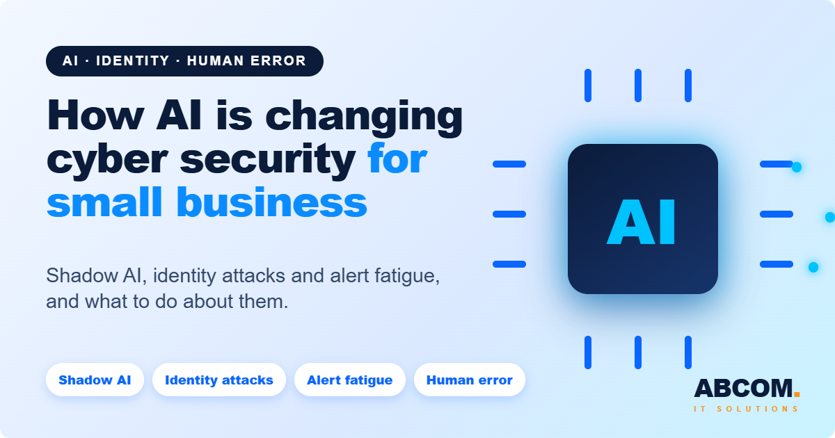 How AI is changing cyber security for small business