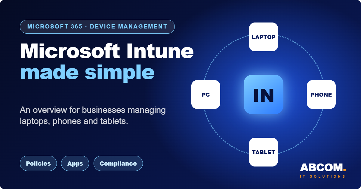 Microsoft Intune overview for businesses