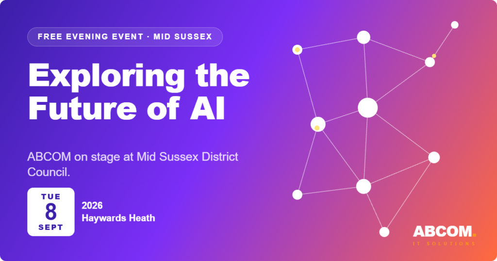 Exploring the Future of AI event at Mid Sussex District Council