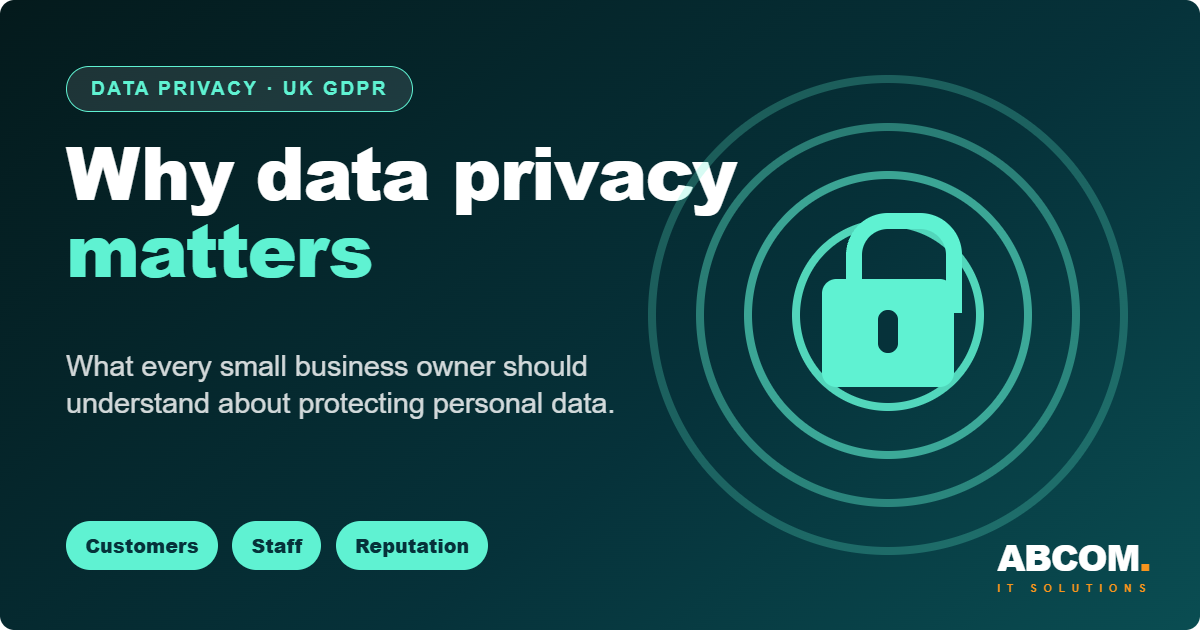 Why data privacy matters for small businesses